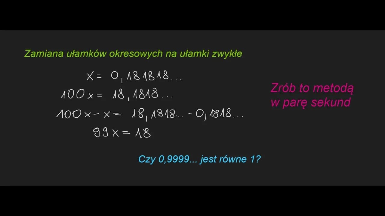 Okres w matematyce: zrozumienie ułamków okresowych i funkcji Okres w matematyce: zrozumienie ułamków okresowych i funkcji