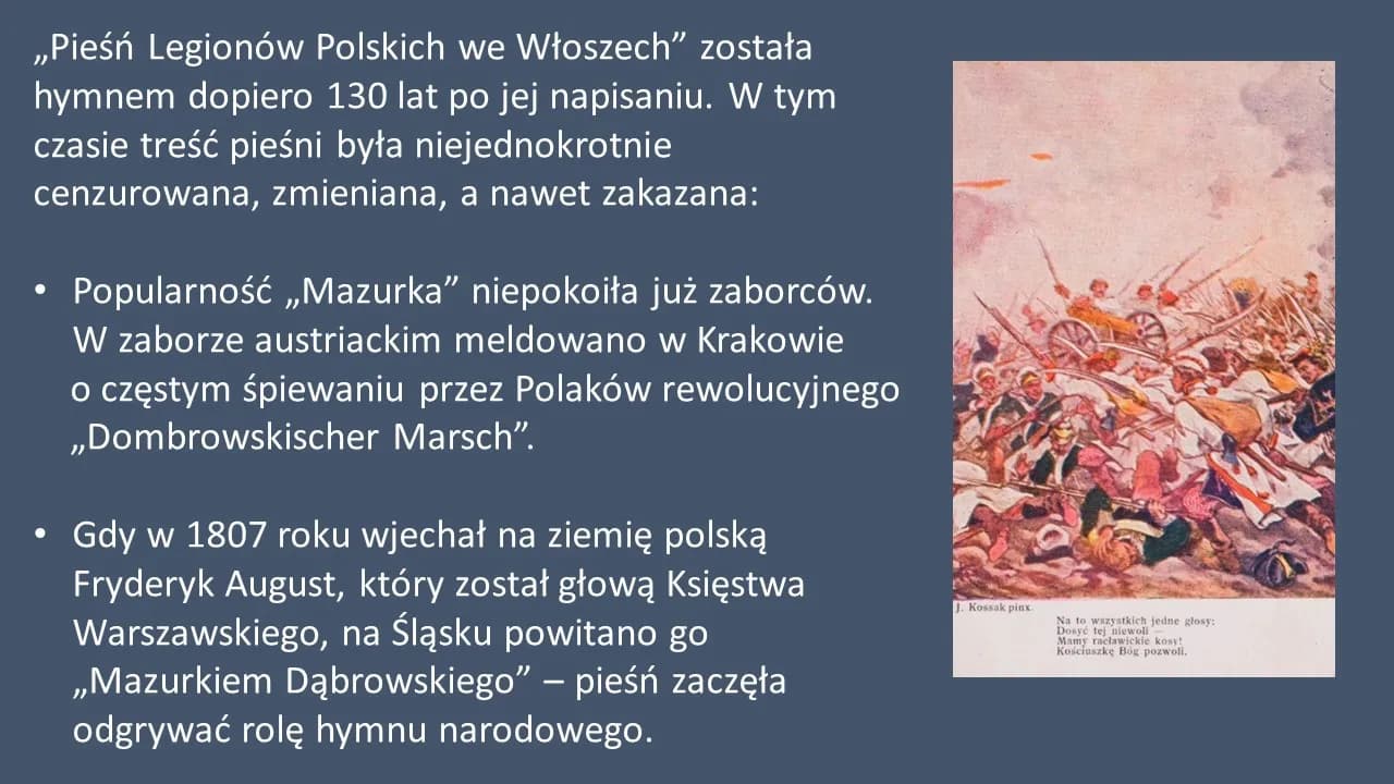 W którym roku mazurek dąbrowskiego został hymnem polski? Poznaj historię! W którym roku mazurek dąbrowskiego został hymnem polski? Poznaj historię!