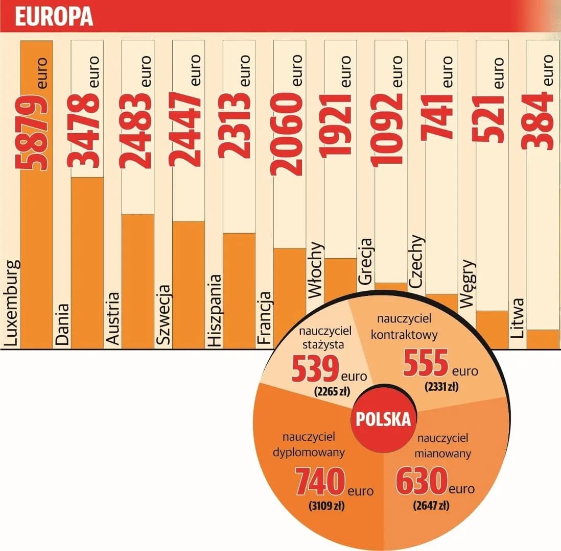Ile zarabia nauczyciel biologii? Zaskakujące różnice w wynagrodzeniach Ile zarabia nauczyciel biologii? Zaskakujące różnice w wynagrodzeniach