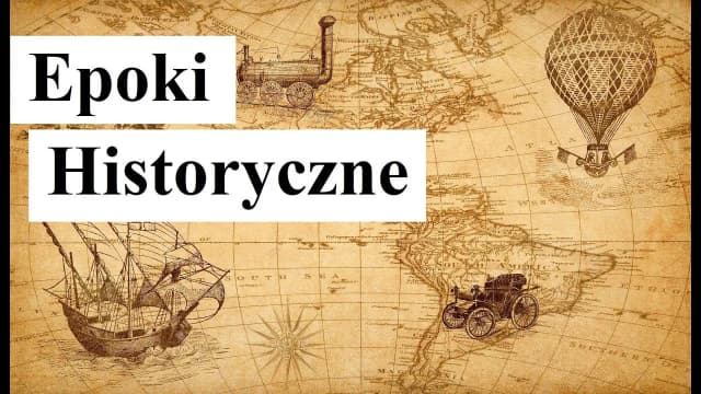 Ery historyczne od kiedy do kiedy - poznaj granice czasowe epok Ery historyczne od kiedy do kiedy - poznaj granice czasowe epok