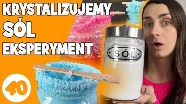 Eksperyment z wodą i solą: Jak stworzyć piękne kryształy w domu Eksperyment z wodą i solą: Jak stworzyć piękne kryształy w domu