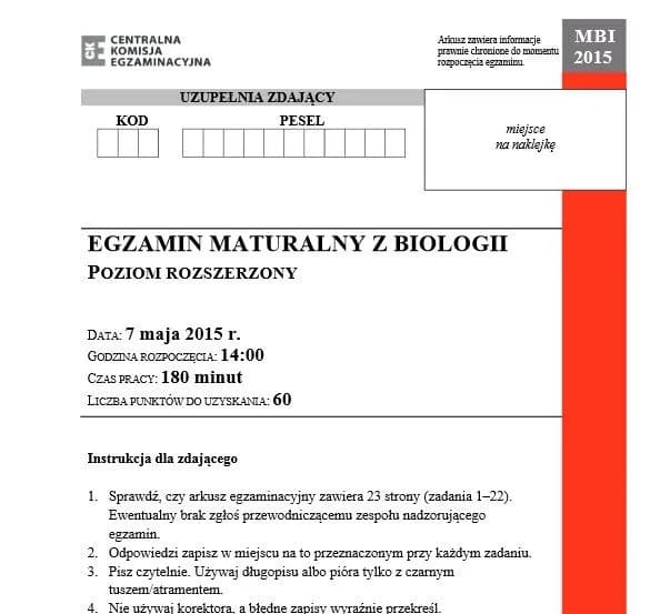 Biologia rozszerzona ile trwa? Sprawdź, ile czasu na maturze! Biologia rozszerzona ile trwa? Sprawdź, ile czasu na maturze!
