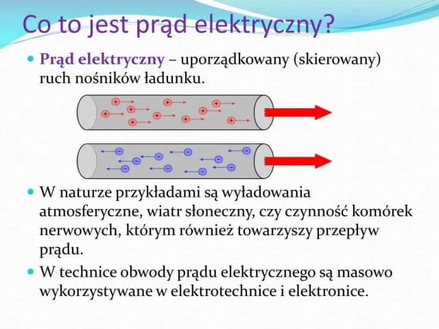 Co to jest prąd elektryczny w fizyce? Zrozumienie kluczowych pojęć Co to jest prąd elektryczny w fizyce? Zrozumienie kluczowych pojęć