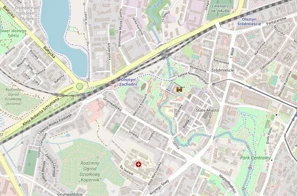 Mapa osiedla Generałów w Olsztynie – znajdź kluczowe miejsca i usługi Mapa osiedla Generałów w Olsztynie – znajdź kluczowe miejsca i usługi