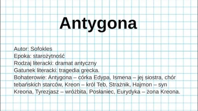 Antygona i jej znaczenie w epokę starożytności: kluczowe aspekty Antygona i jej znaczenie w epokę starożytności: kluczowe aspekty